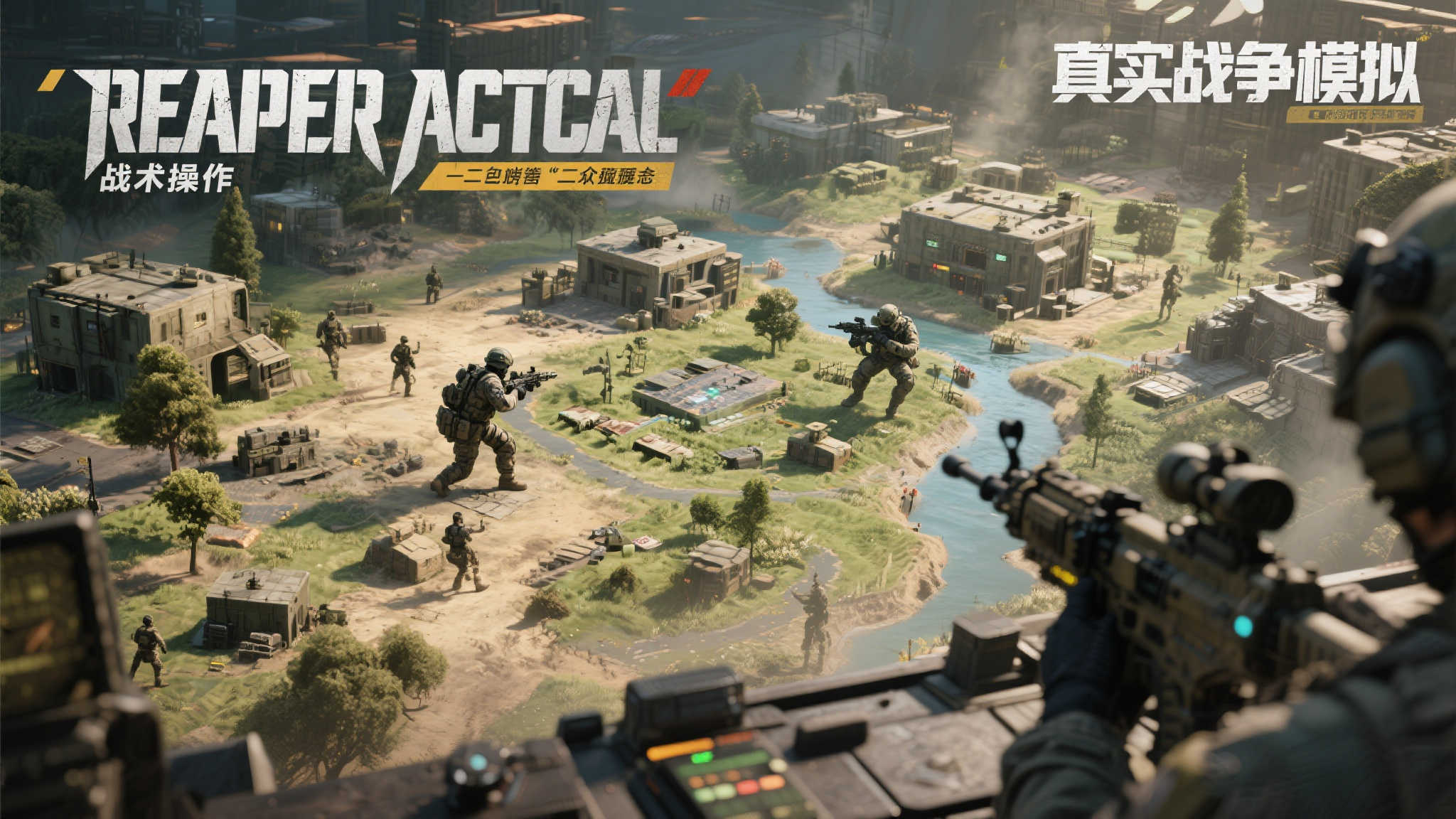 前索尼在线娱乐总裁新作《Reaper Actual》曝光：开放世界FPS支持200人大战